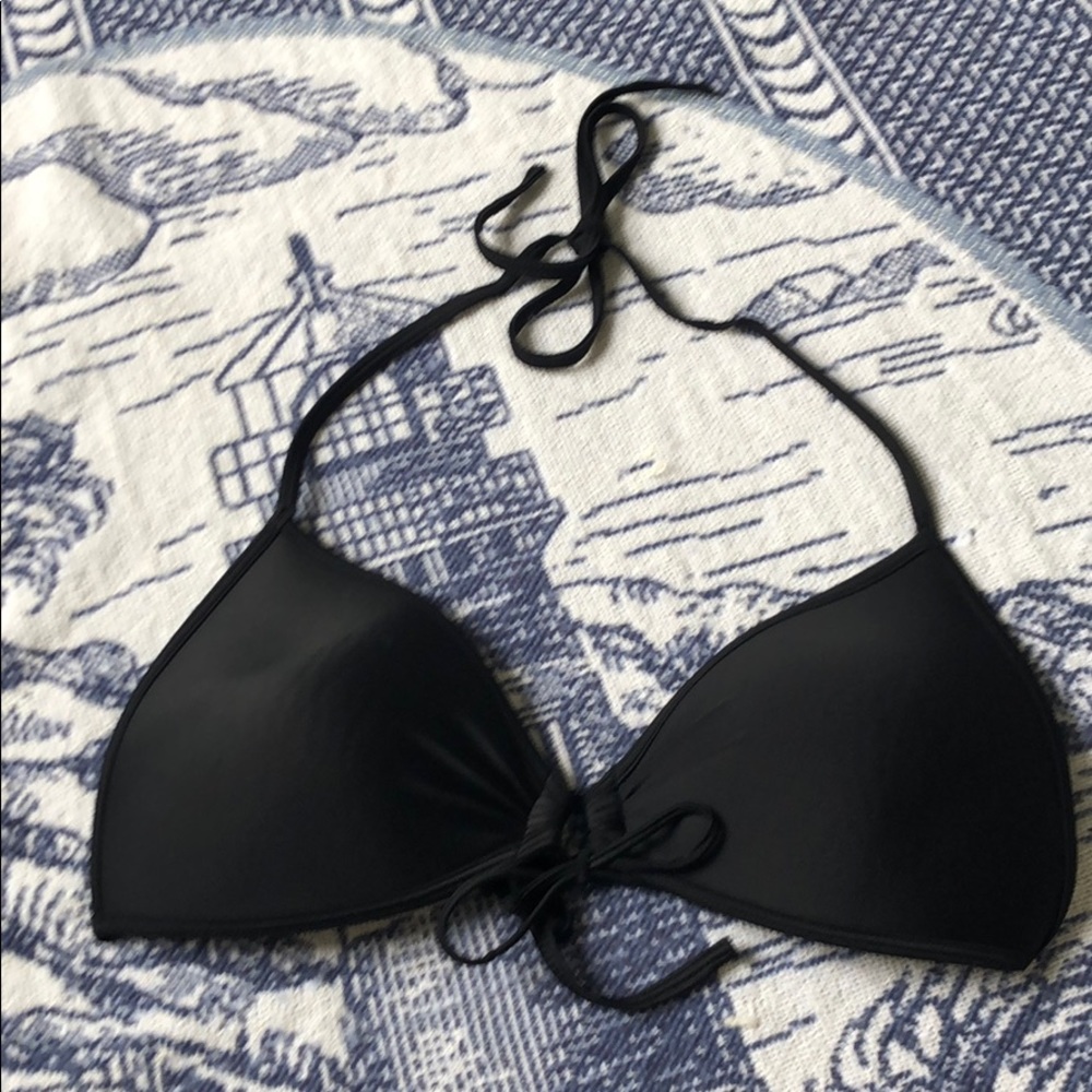Body glove bikini top black large